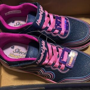Skechers Kids Sneakers - Blue and Pink